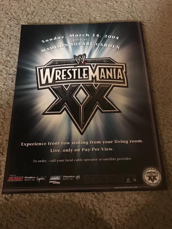 WrestleMania XX - ranking option ranked #11