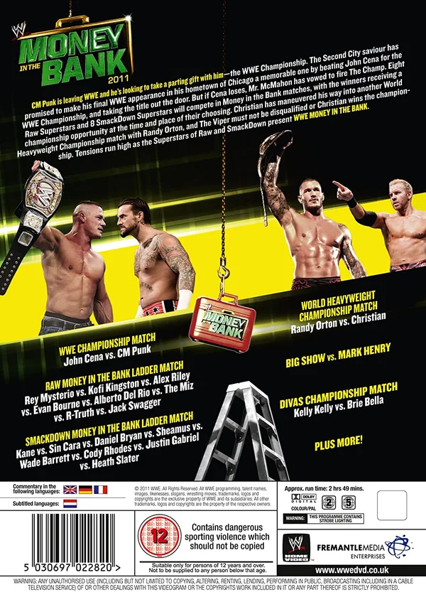 Money in the Bank 2011 - ranking option ranked #8