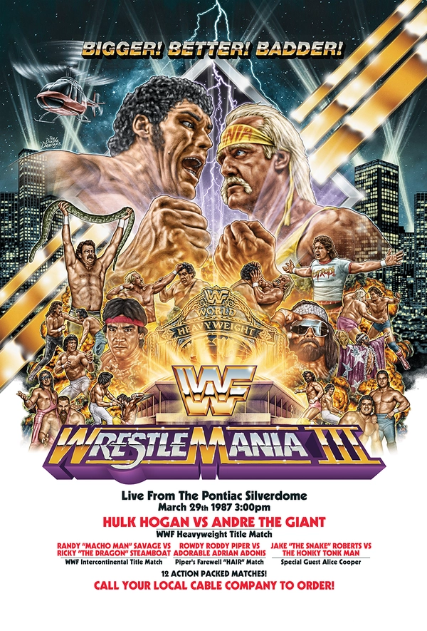 WrestleMania 3 - ranking option ranked #3