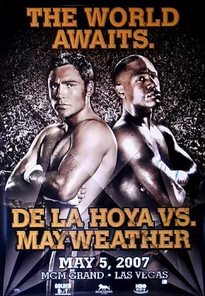 Mayweather vs De La Hoya — ranked #6