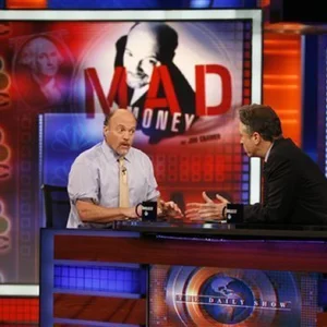 Jon Stewart vs. Jim Cramer — ranked #9