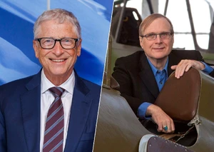 Bill Gates & Paul Allen — ranked #8