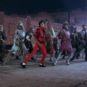 The Thriller zombie dance — ranked #2