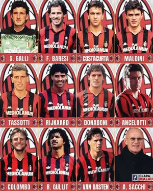 Sacchi's AC Milan — ranked #7