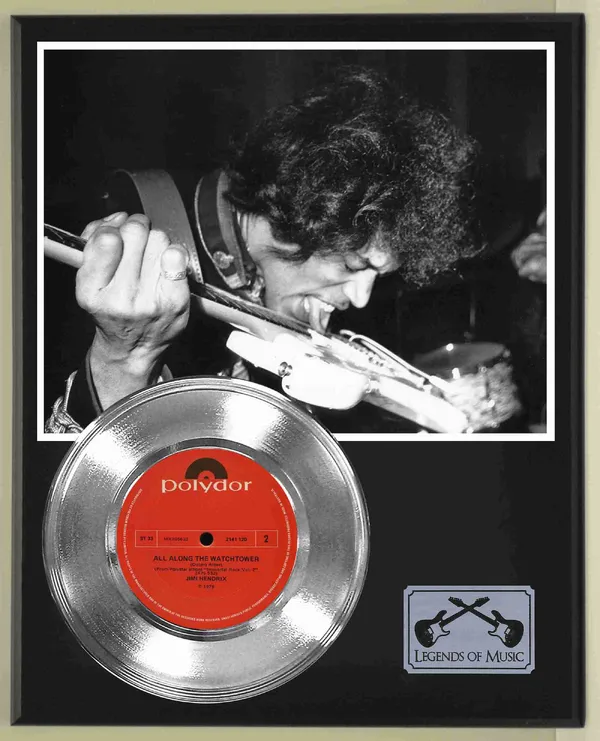 All Along the Watchtower – Jimi Hendrix - ranking option ranked #6