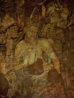 The Ajanta Caves paintings — ranked #9