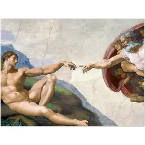 The Creation of Adam — ranked #3