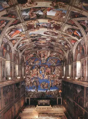 The Sistine Chapel Ceiling — ranked #2