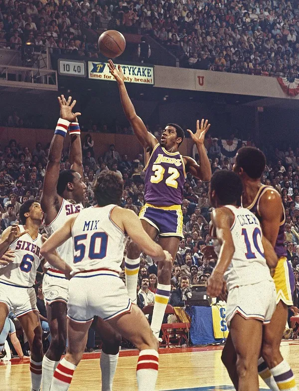 1980 Lakers vs 76ers - ranking option ranked #6