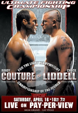 Randy Couture vs Chuck Liddell — ranked #2