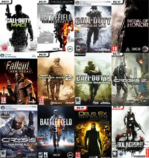 Call of Duty vs Battlefield — ranked #5