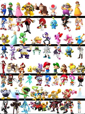 Mario vs Sonic — ranked #7