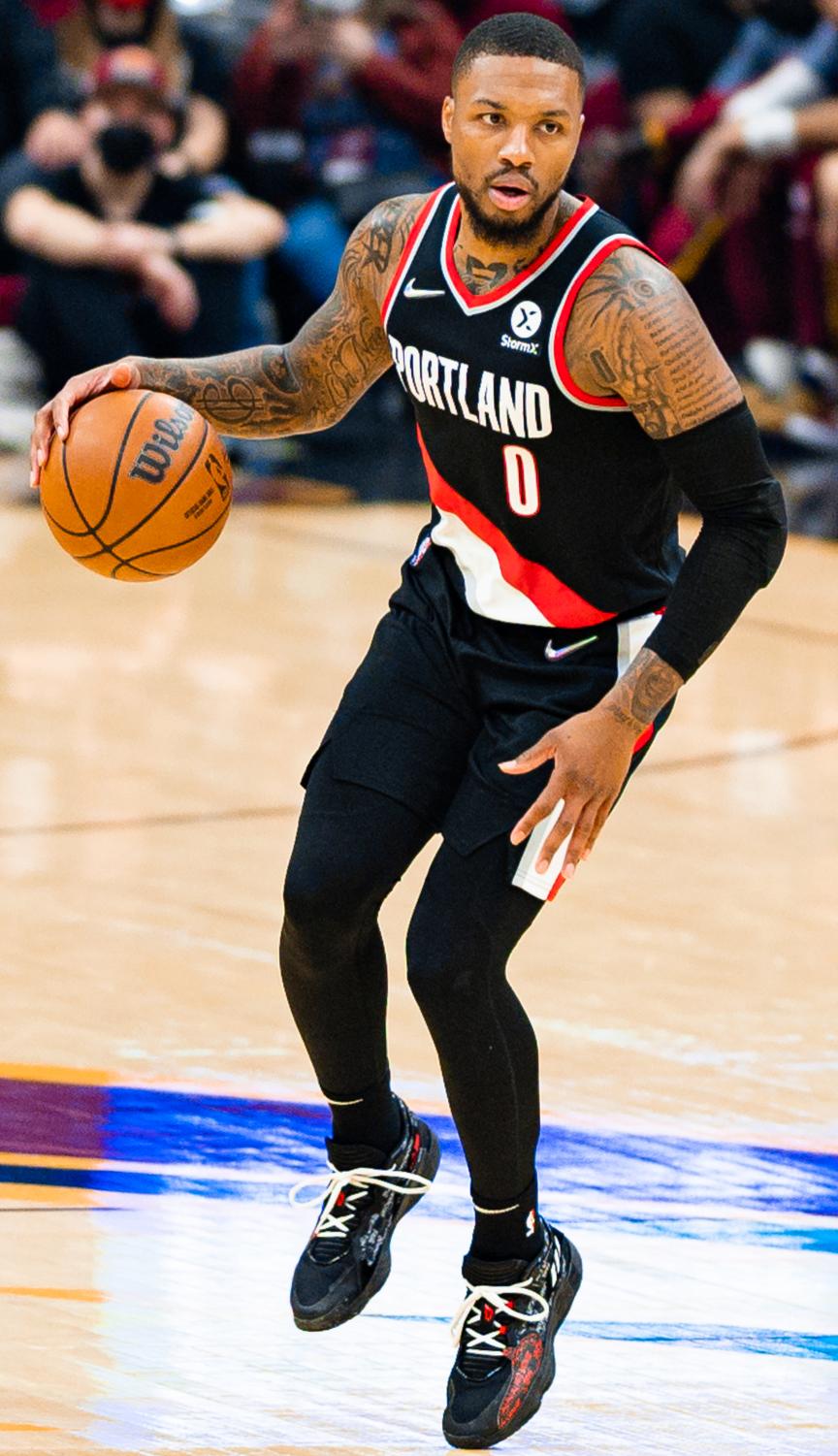 Damian Lillard – 71 points (2023) — ranked #10