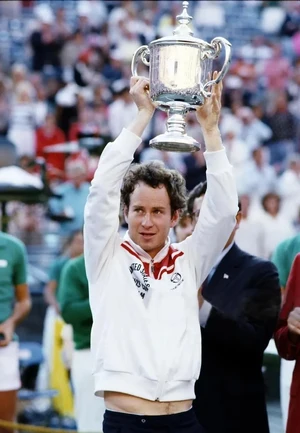 John McEnroe 1984 — ranked #5