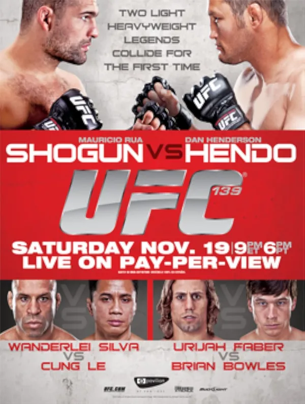 UFC 139 - ranking option ranked #4