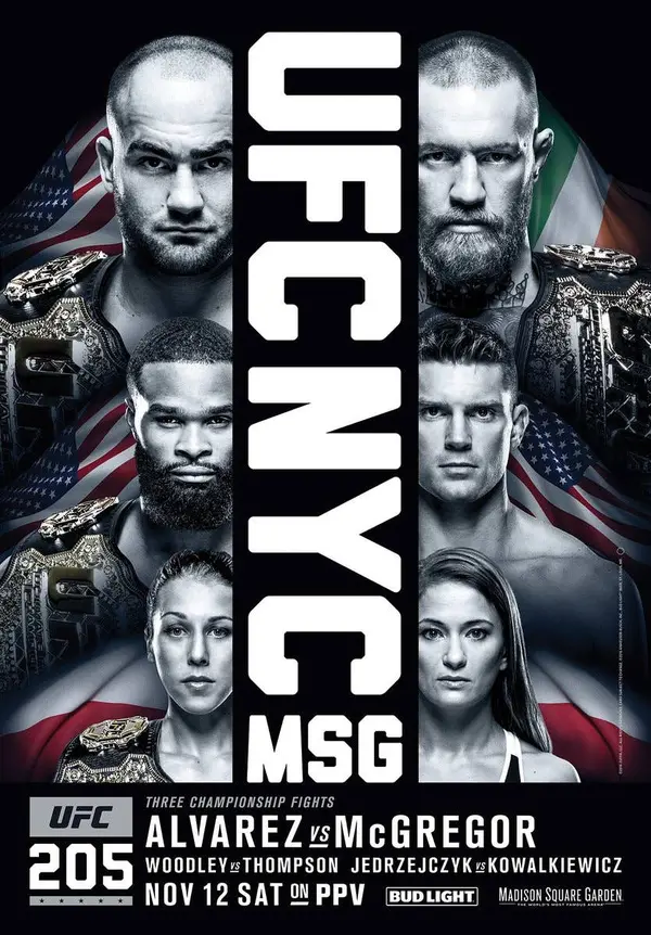 UFC 205 - ranking option ranked #8