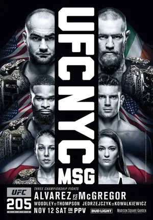 UFC 205 — ranked #8