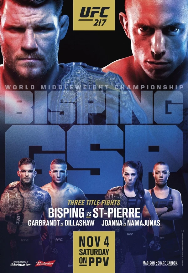 UFC 217 - ranking option ranked #9