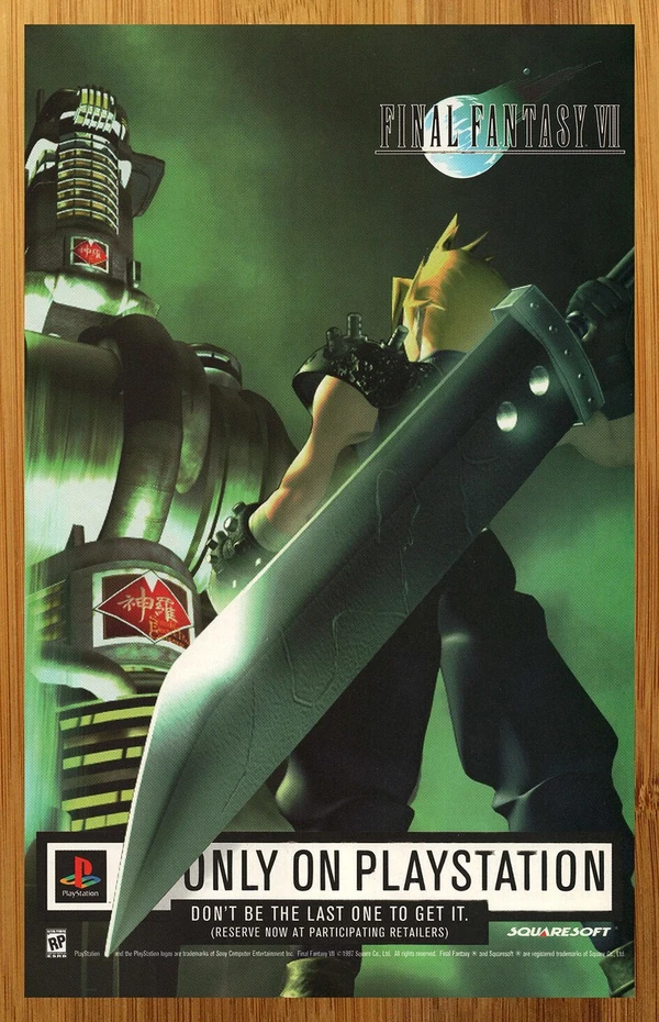 Final Fantasy VII - ranking option ranked #12