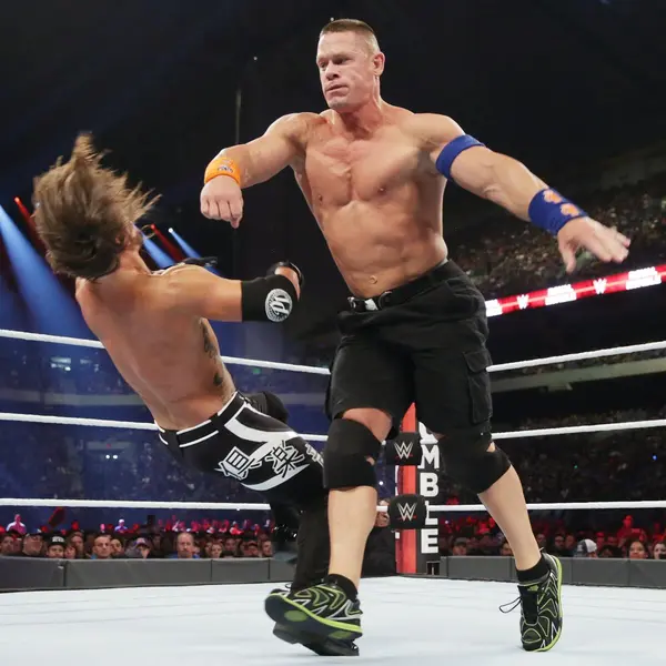 John Cena vs. AJ Styles – Royal Rumble 2017 - ranking option ranked #11