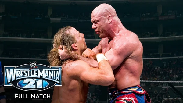 Kurt Angle vs. Shawn Michaels – WrestleMania 21 - ranking option ranked #5