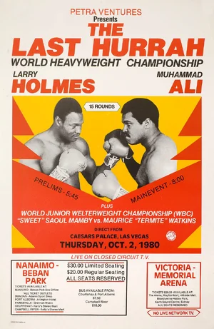 Ali vs Holmes — ranked #8