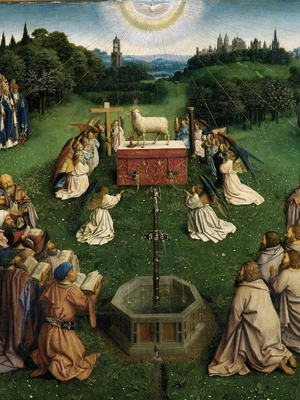 The Ghent Altarpiece panel — ranked #3