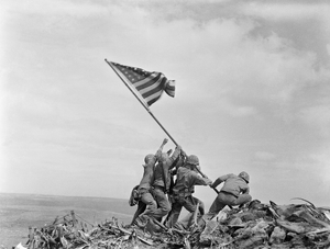 Raising the Flag on Iwo Jima — What is the most famous photograph ever taken?
