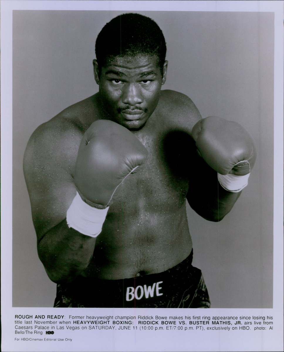 Riddick Bowe vs Gene Pukall — ranked #12