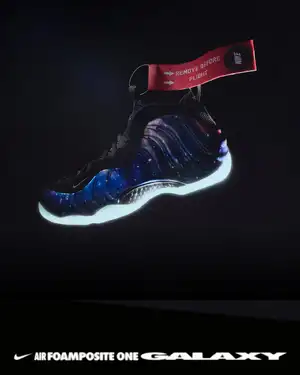 Nike Air Foamposite Galaxy — ranked #6