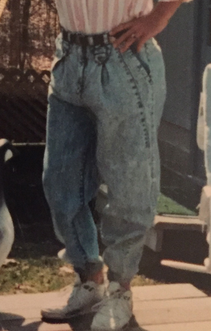 Acid-wash jeans — ranked #5