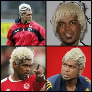 Abel Xavier's Bleached Look — ranked #7