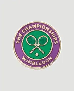 Wimbledon crossed rackets — ranked #14