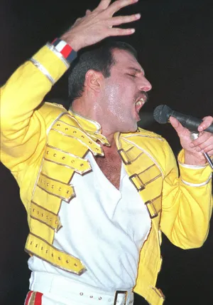 Freddie Mercury's yellow military jacket — ranked #7