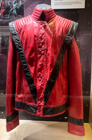 Michael Jackson's red Thriller jacket — ranked #1