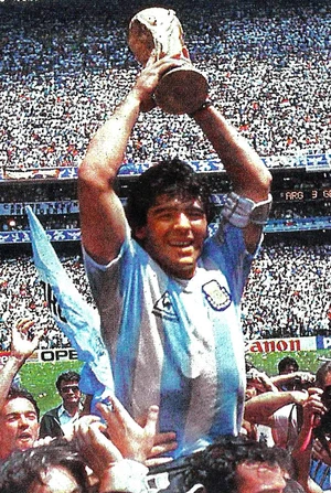 Maradona 'Hand of God' shirt — ranked #9