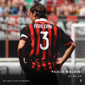 Paolo Maldini #3 — ranked #5