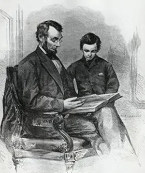 Lincoln and Tad, 1865 — ranked #16