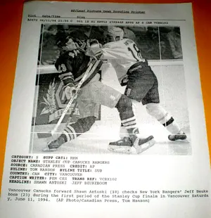 1994 – Rangers vs Canucks