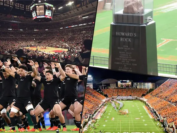What is the most iconic team introduction in sports?
