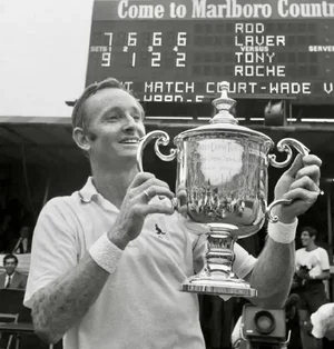 Laver's 1969 Grand Slam — ranked #4