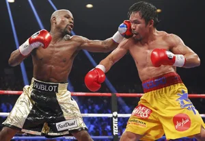 Mayweather vs Pacquiao, 2015 — ranked #4