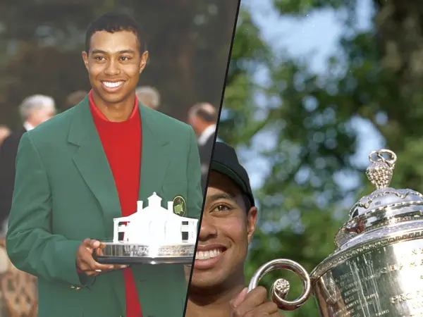 What is Tiger Woods' best major championship win?