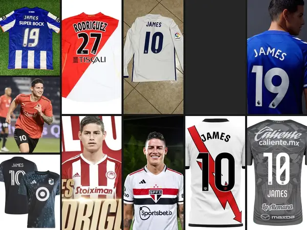 What was James Rodriguez's best club?