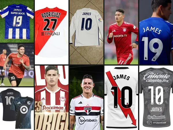 What was James Rodriguez's best club?