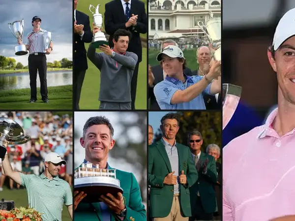 What was Rory McIlroy's best season on the PGA Tour?