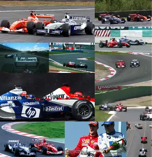 Schumacher vs Montoya — ranked #7