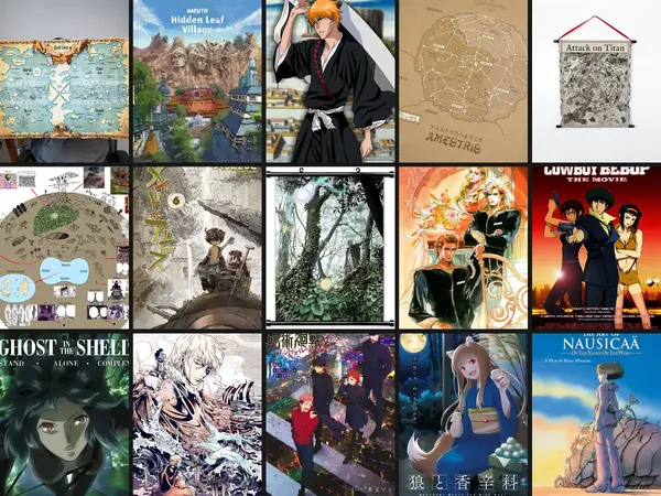 Which anime has the best world-building?