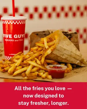 Five Guys — ranked #3