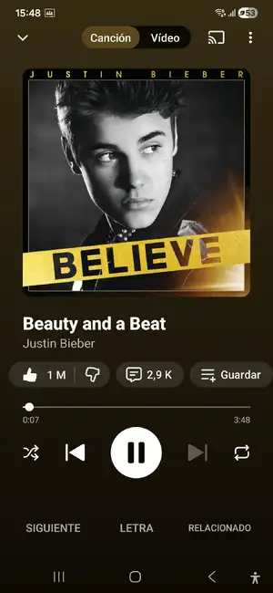 Beauty and a Beat — ranked #13